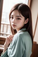 HOGs905_No64_Hanbok_Girl_extra200000 AI Generated