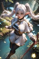 [Patreon] [AiASAG] Elf magicianl AI Generated