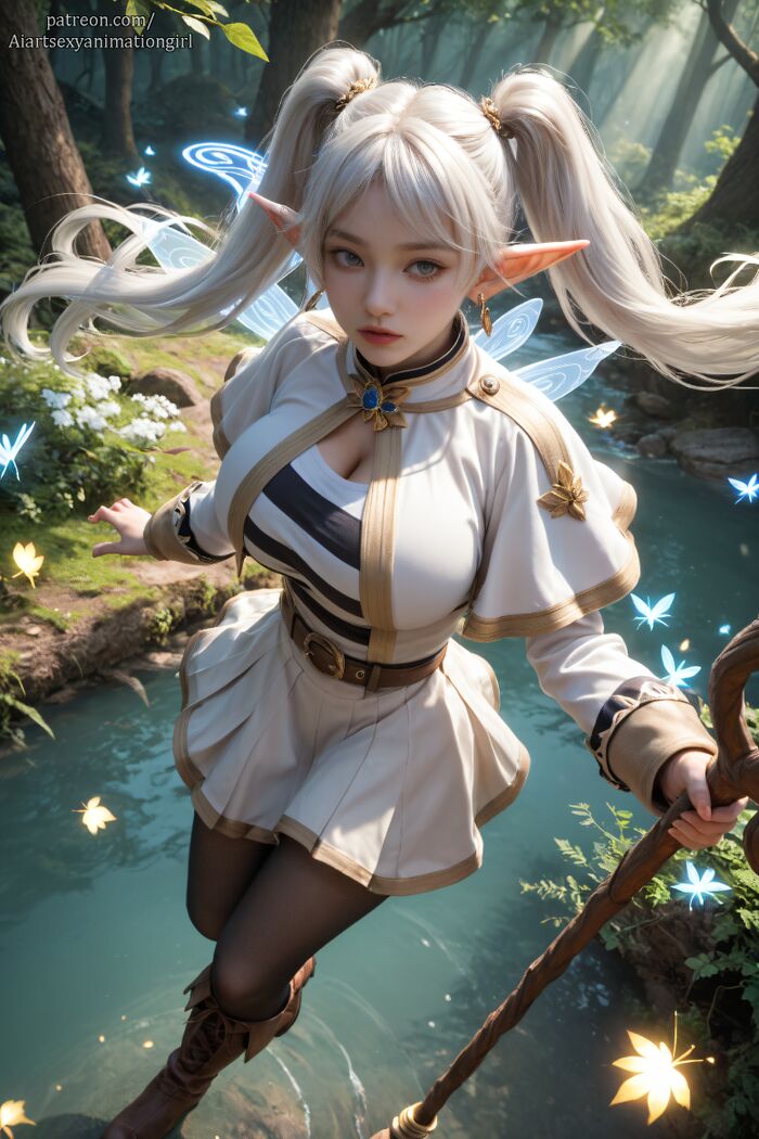 [Patreon] [AiASAG] Elf magicianl AI Generated 19th image