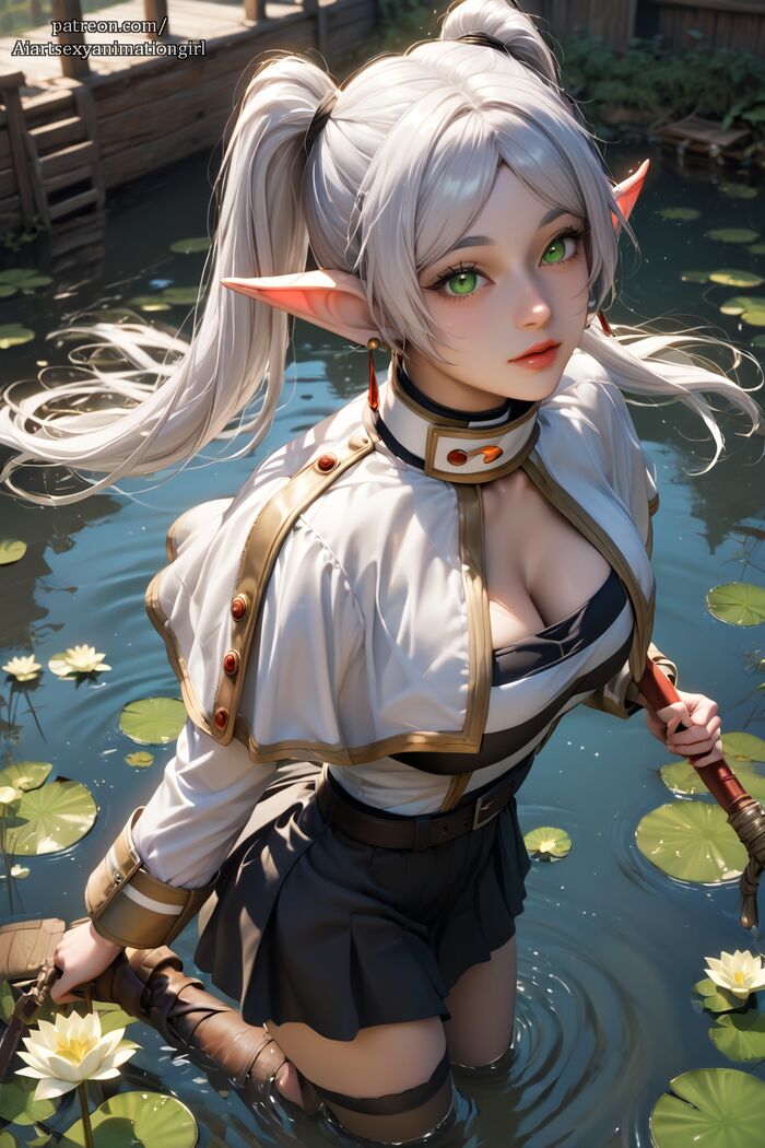 [Patreon] [AiASAG] Elf magicianl AI Generated 2th image