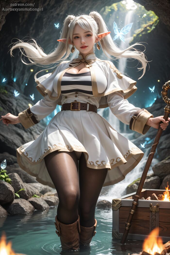 [Patreon] [AiASAG] Elf magicianl AI Generated 21th image