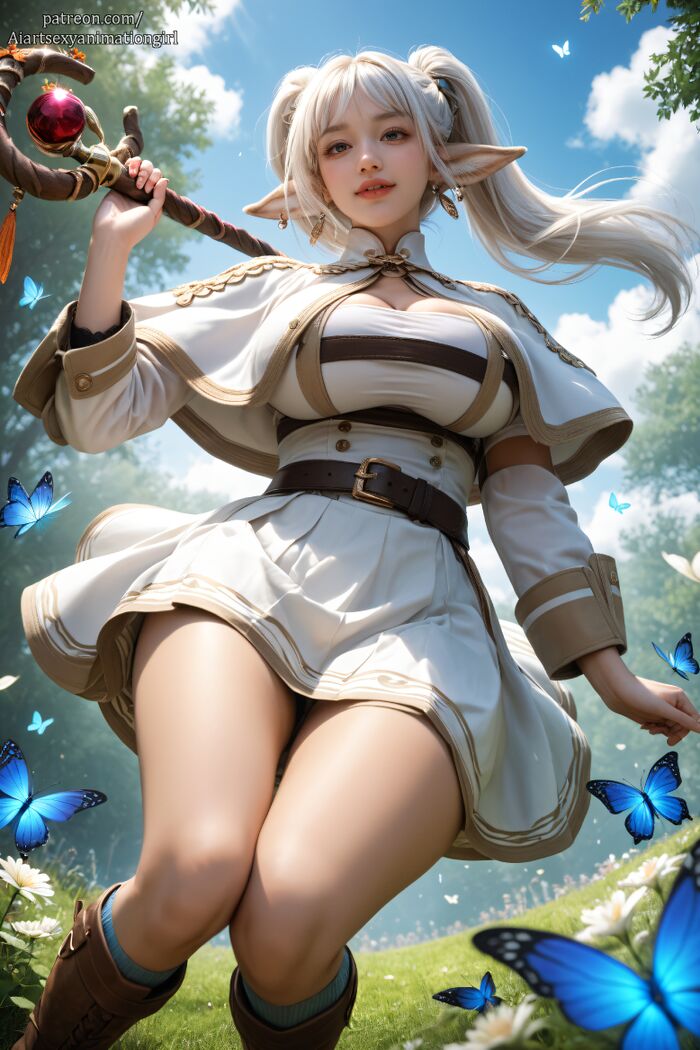 [Patreon] [AiASAG] Elf magicianl AI Generated 24th image