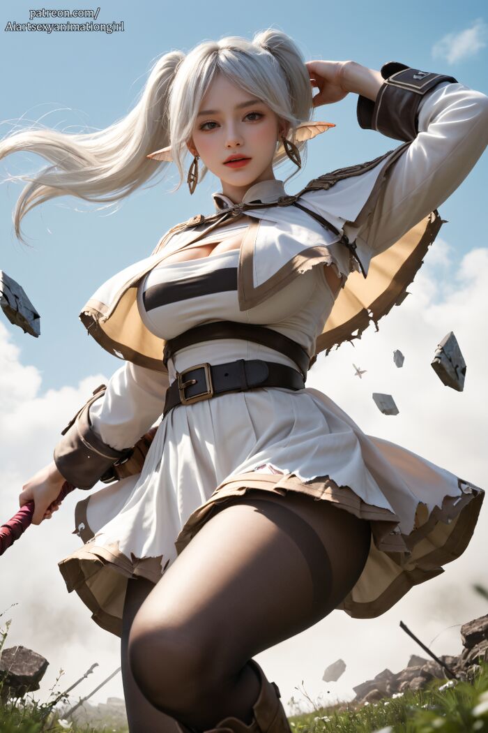 [Patreon] [AiASAG] Elf magicianl AI Generated 25th image
