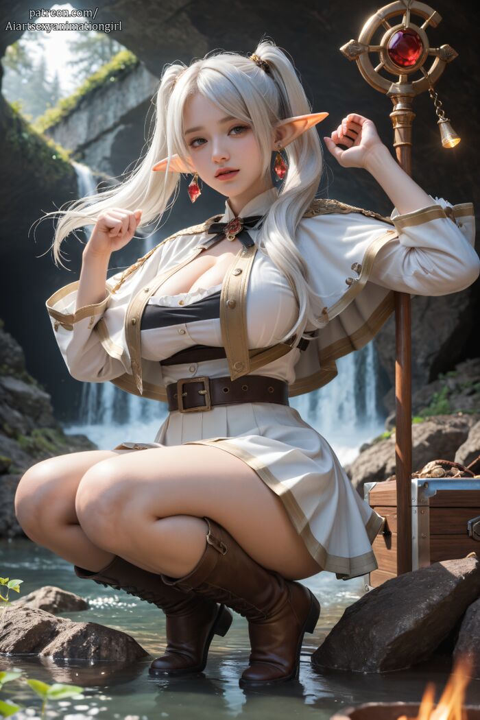 [Patreon] [AiASAG] Elf magicianl AI Generated 28th image