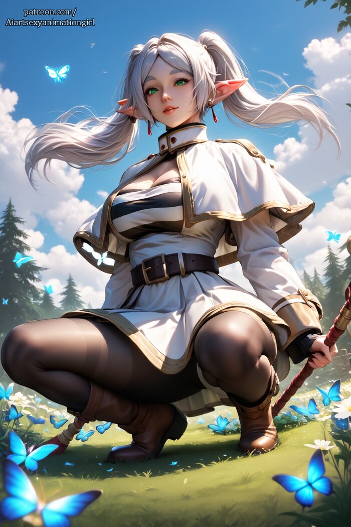 [Patreon] [AiASAG] Elf magicianl AI Generated 9th image