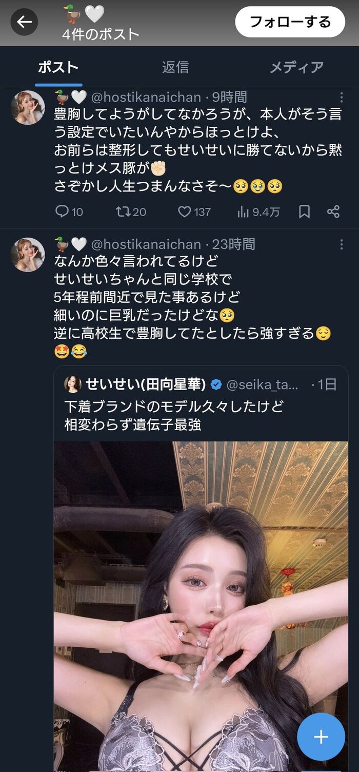 As a result of appealing to the gal fashion magazine 'nuts' exclusive model 'Seisei' aka Seika Tamukai 'Gene Strongest' and big breasts, jealous people make a fuss www 5th image