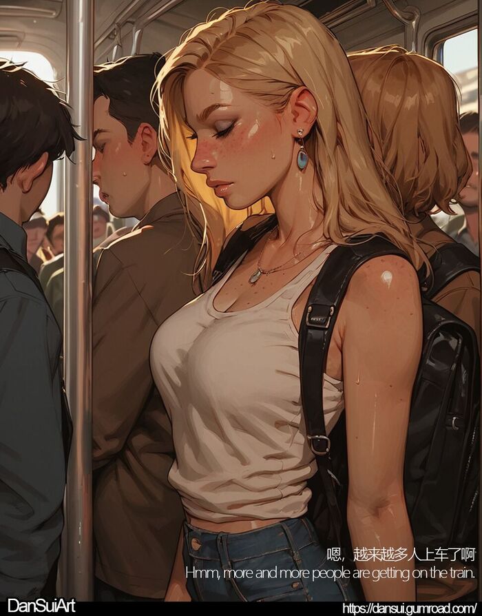 ★PATREON★ [Ashley Newhouse] DanSuiArt Pack - Summer Train AI Generated 8th image