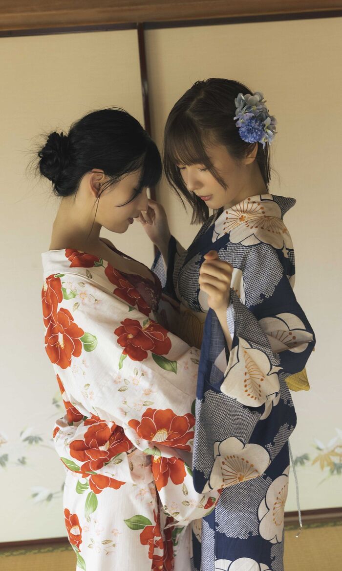 Weekly Photobook 2023-07-31 Yui Oku 奥ゆい And Anri Morishima 森嶋あんり - Together Forever 11th image