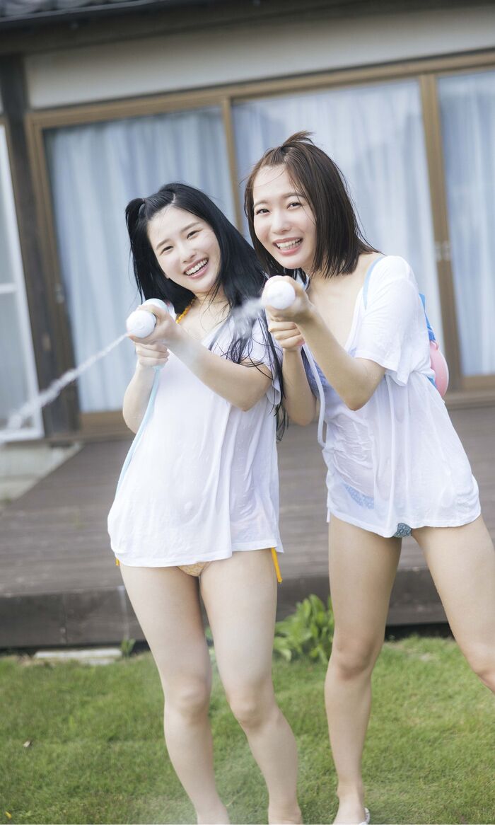 Weekly Photobook 2023-07-31 Yui Oku 奥ゆい And Anri Morishima 森嶋あんり - Together Forever 21th image