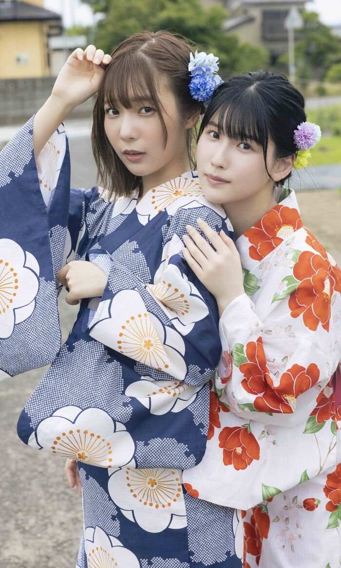 Weekly Photobook 2023-07-31 Yui Oku 奥ゆい And Anri Morishima 森嶋あんり - Together Forever 54th image