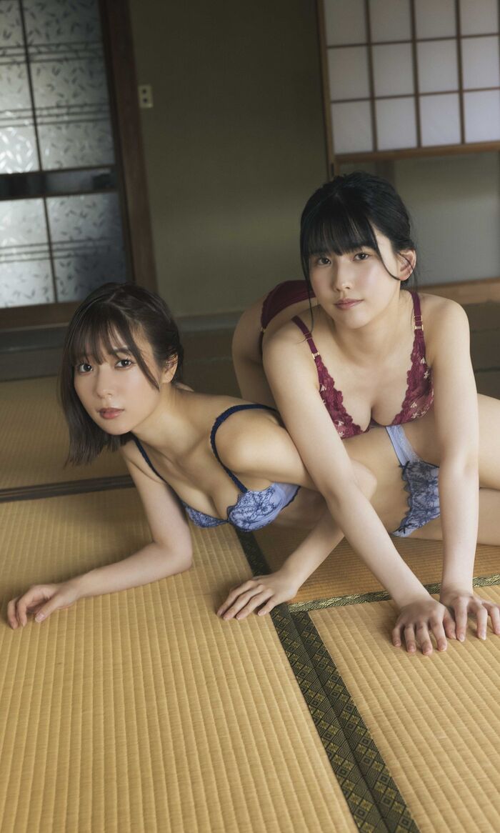 Weekly Photobook 2023-07-31 Yui Oku 奥ゆい And Anri Morishima 森嶋あんり - Together Forever 55th image