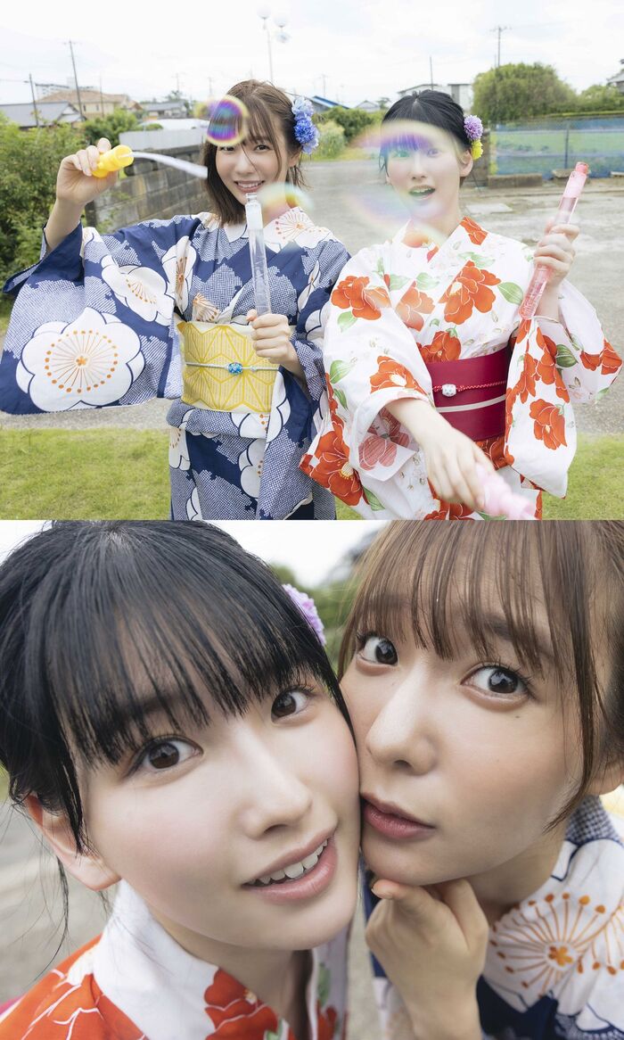 Weekly Photobook 2023-07-31 Yui Oku 奥ゆい And Anri Morishima 森嶋あんり - Together Forever 6th image
