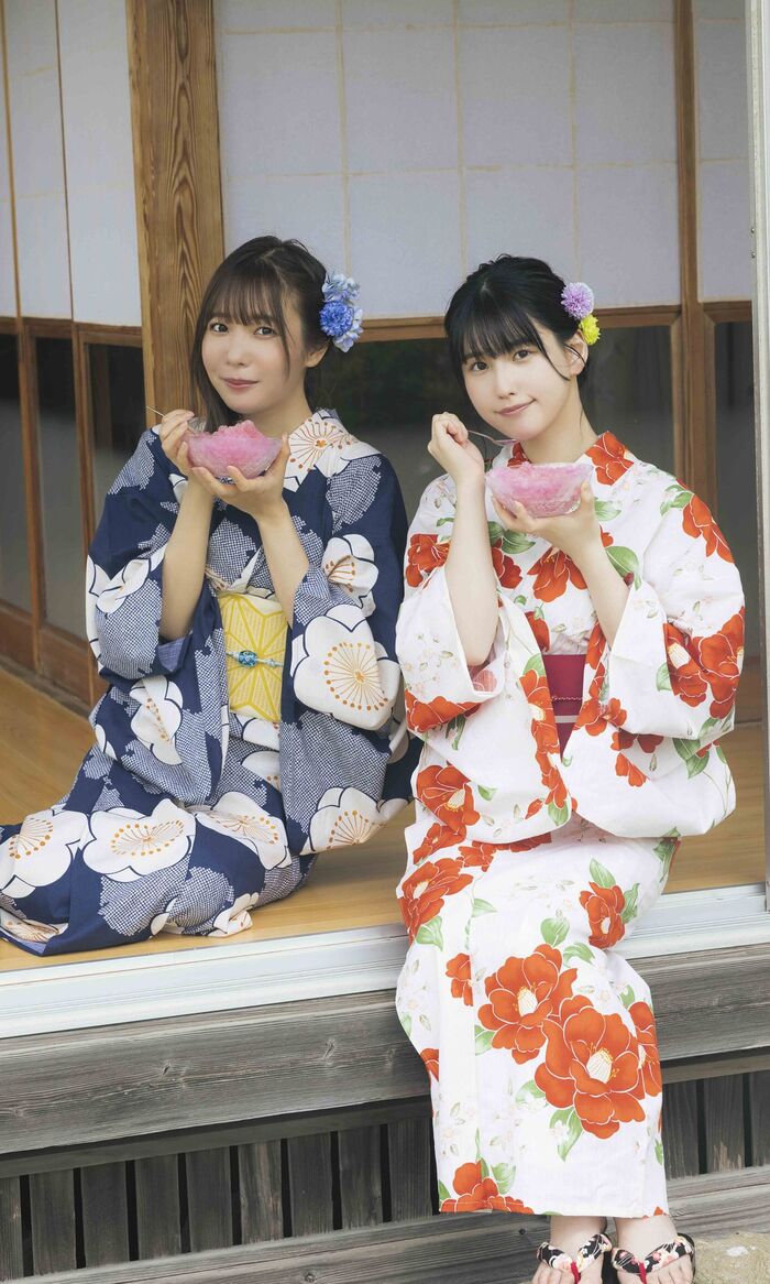 Weekly Photobook 2023-07-31 Yui Oku 奥ゆい And Anri Morishima 森嶋あんり - Together Forever 8th image