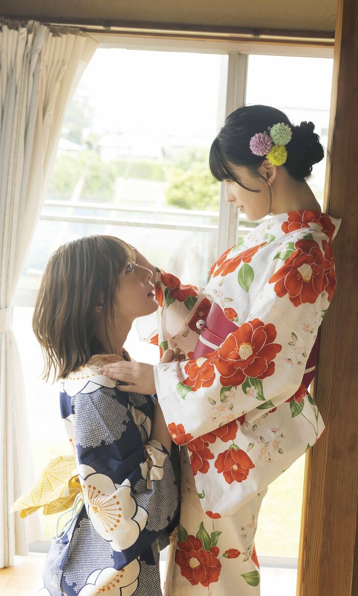 Weekly Photobook 2023-07-31 Yui Oku 奥ゆい And Anri Morishima 森嶋あんり - Together Forever 9th image