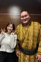 It is said that she resembles a sumo wrestler with huge breasts gradure Takahashi Rin (Tachibana Flower Rin), who is also active as a hot spring sommelier www