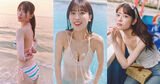 Renka Iwamoto's photo book with big breasts and boobs in a swimsuit! 175 erotic images of young ladies