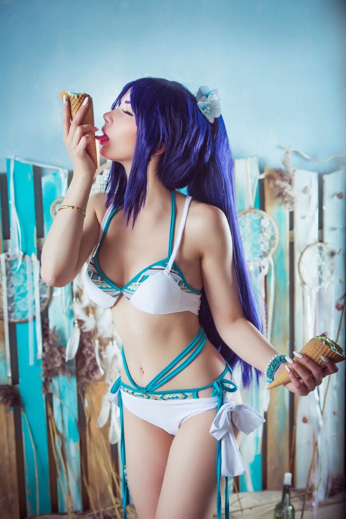 Oichi - Kanan Matsuura Bikini 11th image