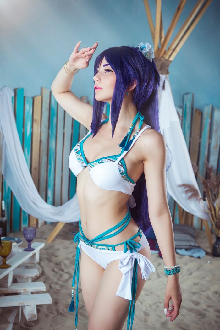 Oichi - Kanan Matsuura Bikini 2th image