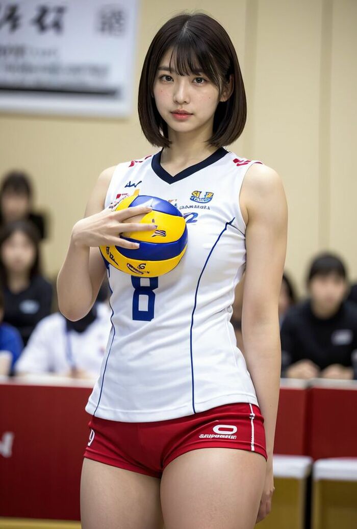 [22nd] 47 Athlete AI erotic images Bouncy boobs in the sports scene! Supple thighs! I tried to generate a lower butt that comes out 19th image