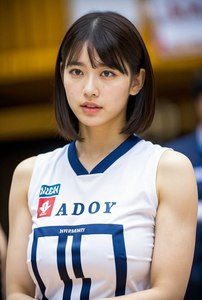 [22nd] 47 Athlete AI erotic images Bouncy boobs in the sports scene! Supple thighs! I tried to generate a lower butt that comes out 28th image