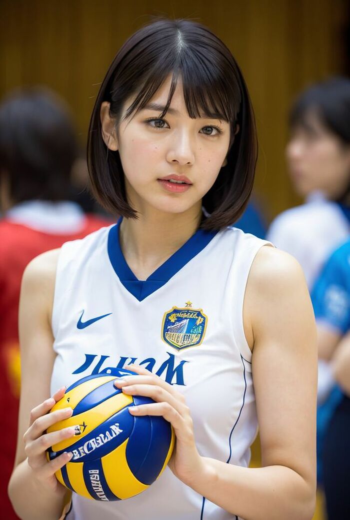 [22nd] 47 Athlete AI erotic images Bouncy boobs in the sports scene! Supple thighs! I tried to generate a lower butt that comes out 44th image