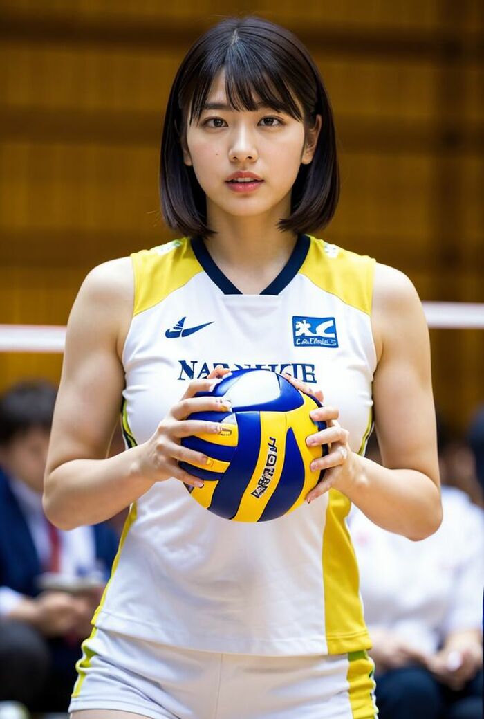 [22nd] 47 Athlete AI erotic images Bouncy boobs in the sports scene! Supple thighs! I tried to generate a lower butt that comes out 7th image