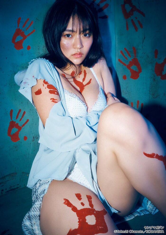 [Swimsuit image] Miss Magazine beautiful girl (22), who grows rapidly into an adult woman wwwwwww Luna Toyoda, beautiful body open with the latest Yanmaga gravure!! 52th image