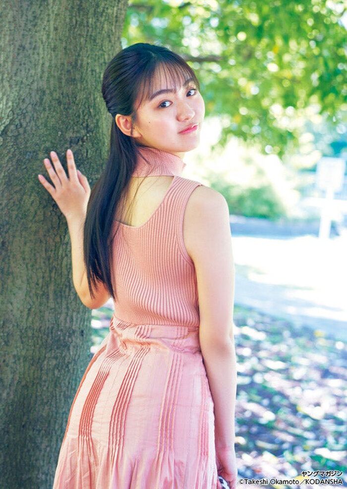 [Swimsuit image] Miss Magazine beautiful girl (22), who grows rapidly into an adult woman wwwwwww Luna Toyoda, beautiful body open with the latest Yanmaga gravure!! 53th image
