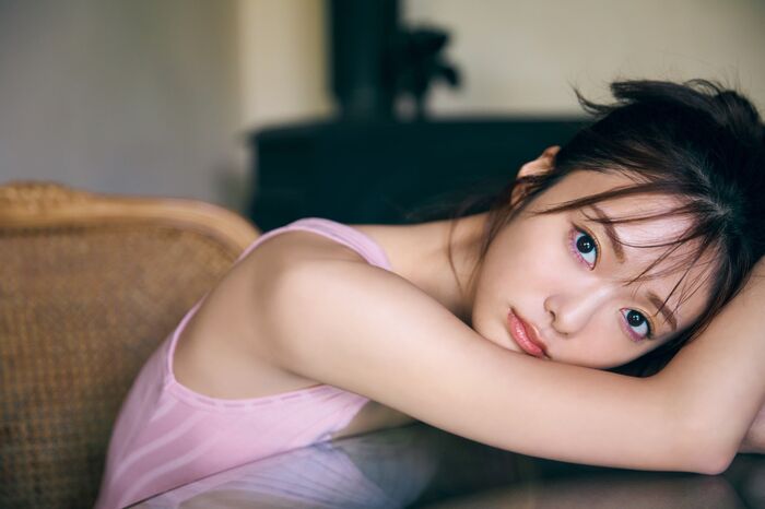 [Underwear image] Sakurazaka 46 Yasuno Tamura, T-back ban lifted wwwwwww The lingerie cut of the 2nd photo book is too stimulating and fans are very excited!! 21th image
