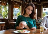 [Pronkey] Sexy girl fucked in the restaurant (AI generated) 1 AI Generated