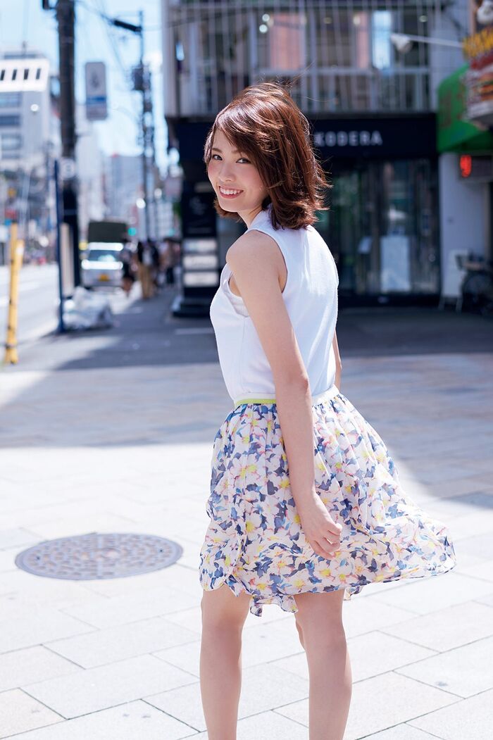 [Image] A former hairdresser who is too beautiful, who shows off her ugly underwear wwwwwwww Former last idol Ayunoka Nishimura, challenges the tormented lingerie grabia!! 20th image