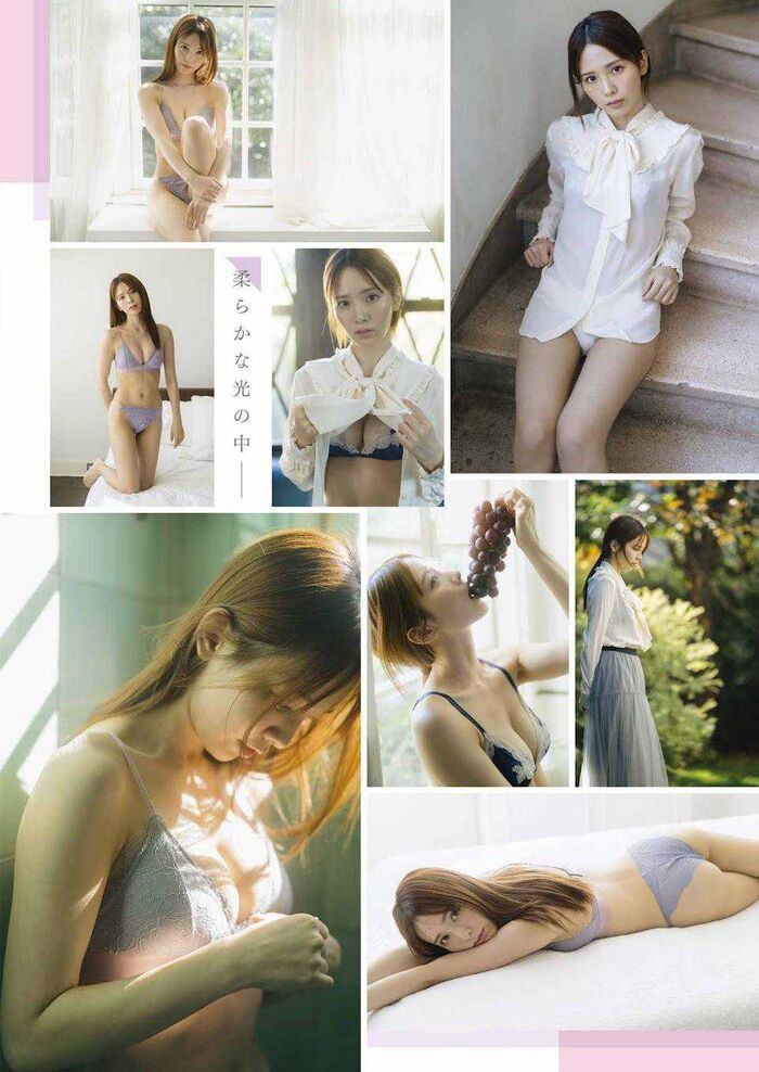 [Image] A former hairdresser who is too beautiful, who shows off her ugly underwear wwwwwwww Former last idol Ayunoka Nishimura, challenges the tormented lingerie grabia!! 32th image