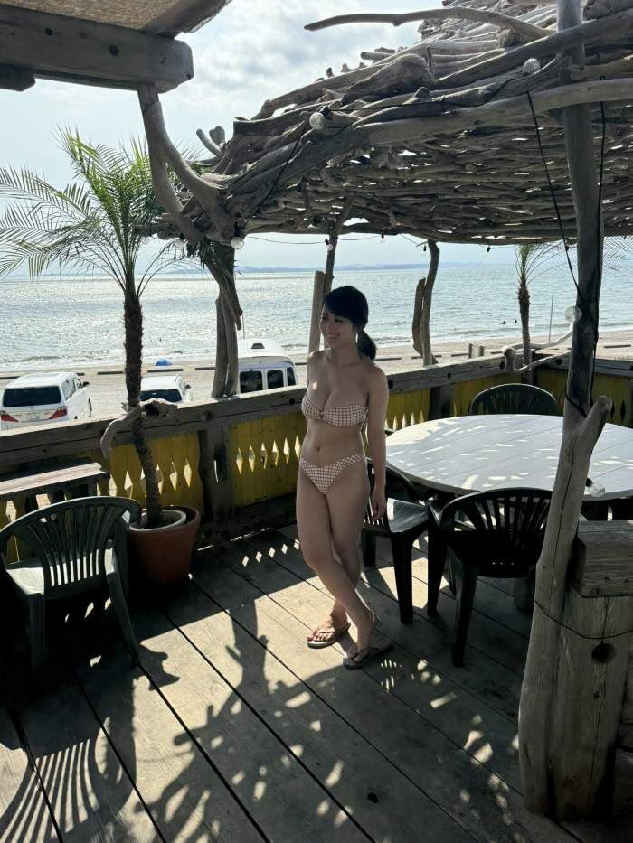 Rika Fukui 100 erotic images such as swimsuit gravure that is too big pie! 55th image