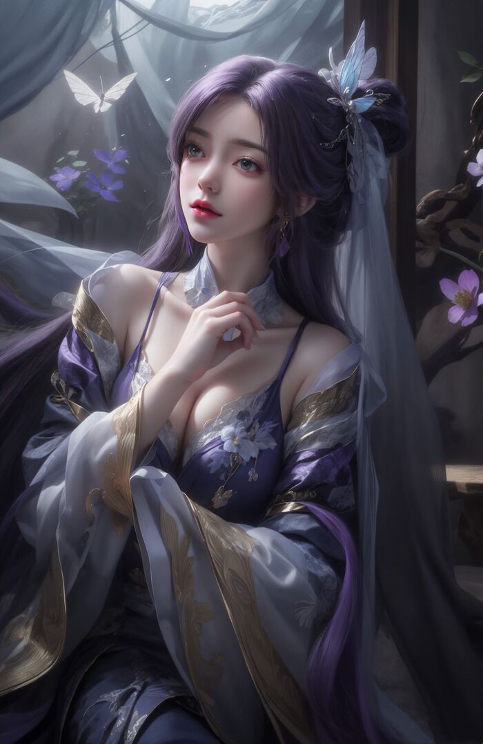 Complete Beauty World Yu 曦 AI Generated 3th image