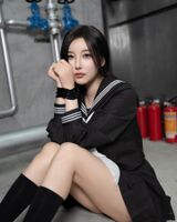白嫩美體「楊橙橙兒」招牌笑容好甜 飽滿深溝曲線 (16P)