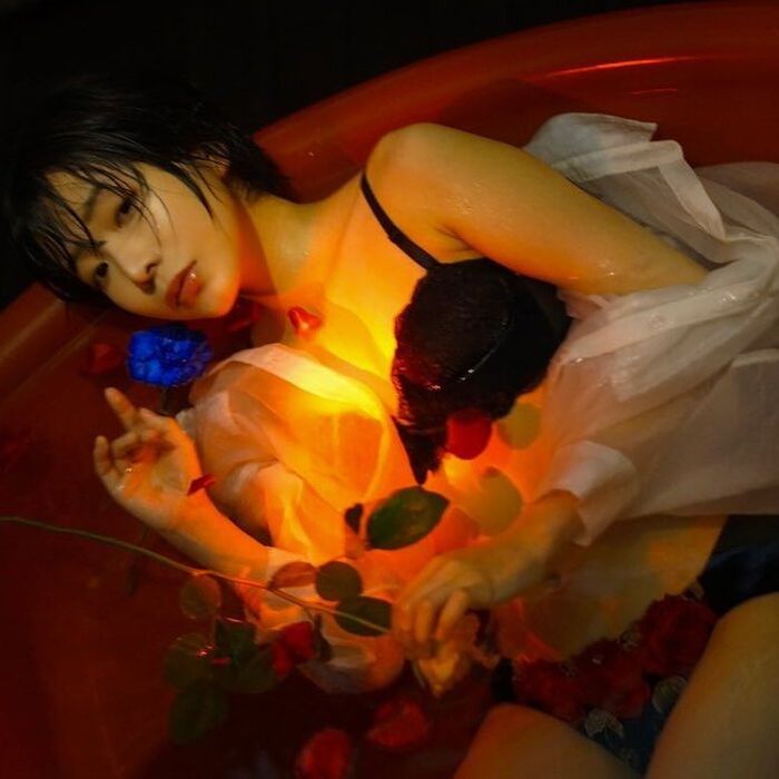 Cina Tatsumi 100 erotic images including lingerie grabia with amazing sex appeal! 91th image
