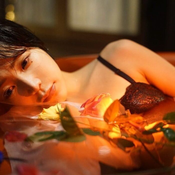 Cina Tatsumi 100 erotic images including lingerie grabia with amazing sex appeal! 94th image