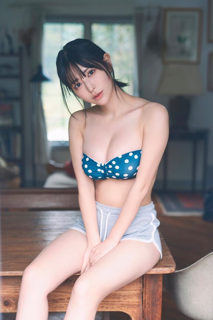 [Swimsuit image] Good face! Good body! The strongest baby-faced big in the idol world explodes wwwwwww super talent, Mirika Seto's first gravure is a big hit!! 5th image