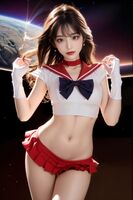 Sailor Mars參上（三）動態 AI Generated