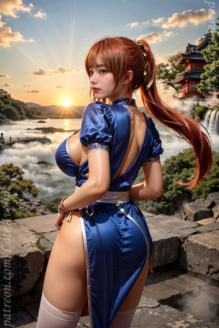 DOA Kasumi Cosplay AI Generated 2th image