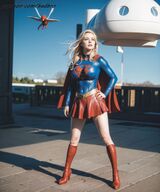 badbro_Dc Comics supergirl AI Generated