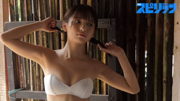 [Image] Runa Ichinose (17 years old), 1st swimsuit photo book is too cute wwwww Beautiful girl too big break gravure JK reappears on the cover of Spirits!! 13th image