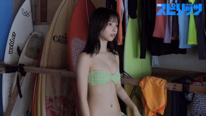 [Image] Runa Ichinose (17 years old), 1st swimsuit photo book is too cute wwwww Beautiful girl too big break gravure JK reappears on the cover of Spirits!! 23th image