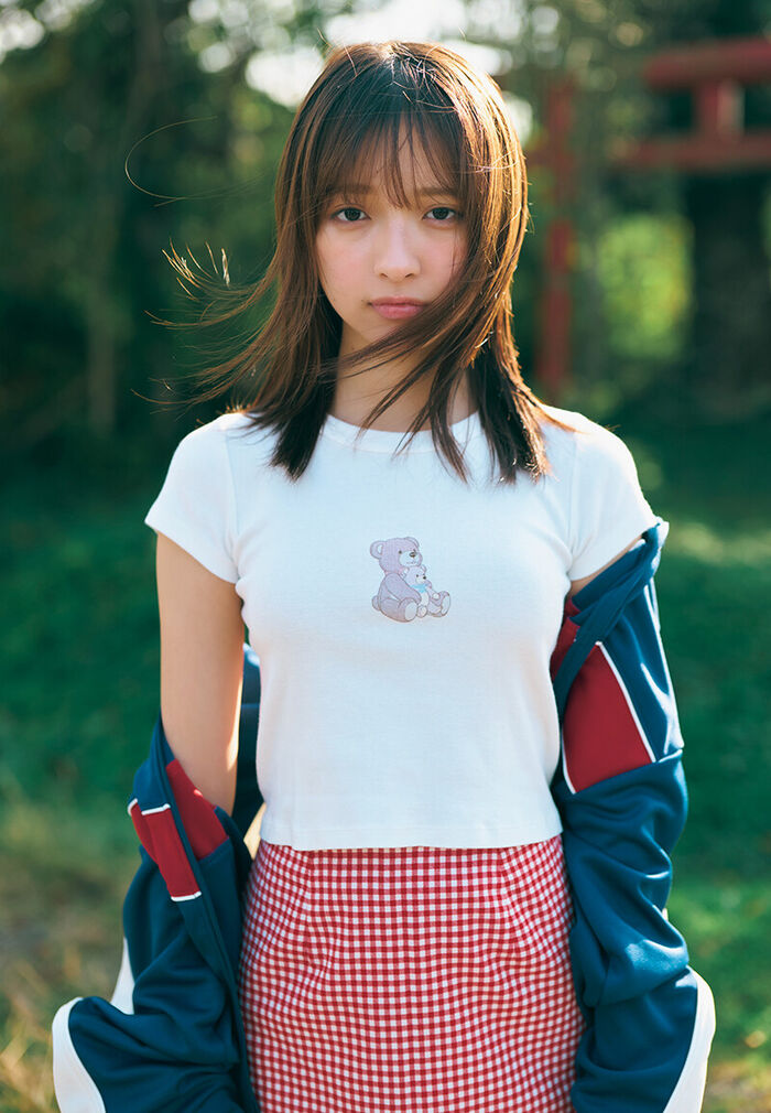 [Image] Runa Ichinose (17 years old), 1st swimsuit photo book is too cute wwwww Beautiful girl too big break gravure JK reappears on the cover of Spirits!! 60th image