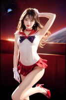 Sailor Mars參上(四)強化版動態 AI Generated