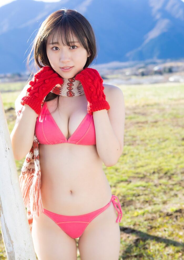 [Image] Beautiful girl idol, cat costume boobs gravure is too naughty wwwwwww Momoko Oshiro, shows off her outstanding style in swimsuit gravure!! 12th image