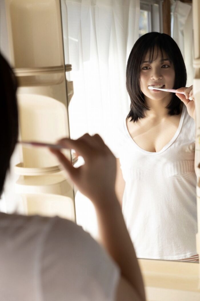 Masaya Yamaoka 100 swimsuit gravure images with huge breasts I cup! 24th image