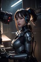★PATREON★ [AITVwiki 美人百科] - Mechanical Girl AI Generated