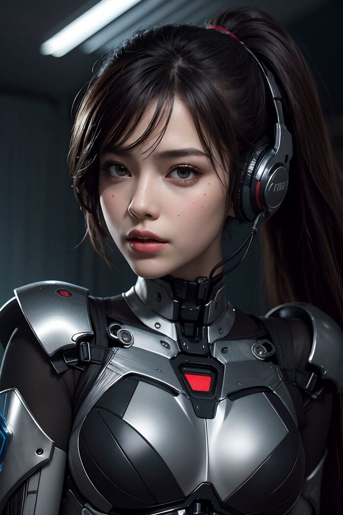 ★PATREON★ [AITVwiki 美人百科] - Mechanical Girl AI Generated 3th image
