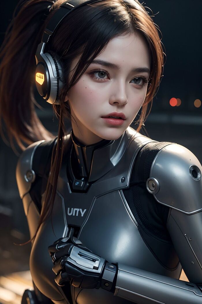 ★PATREON★ [AITVwiki 美人百科] - Mechanical Girl AI Generated 9th image